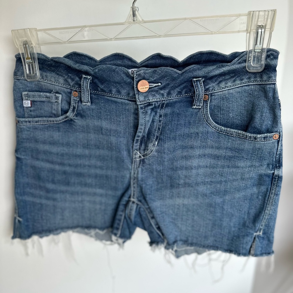 Dear John Scallop Denim Shorts